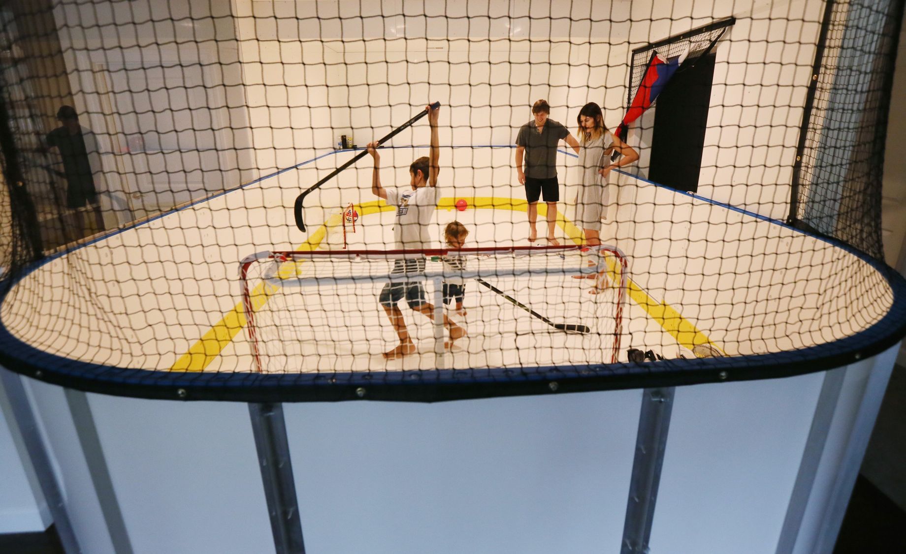 St. Louis Blues forward Vladimir Tarasenko and his family